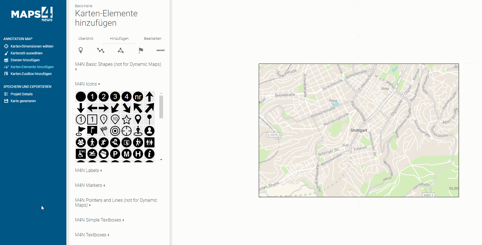 Placing Icons